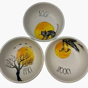NEW Rae Dunn Halloween Theme Tasting Bowls